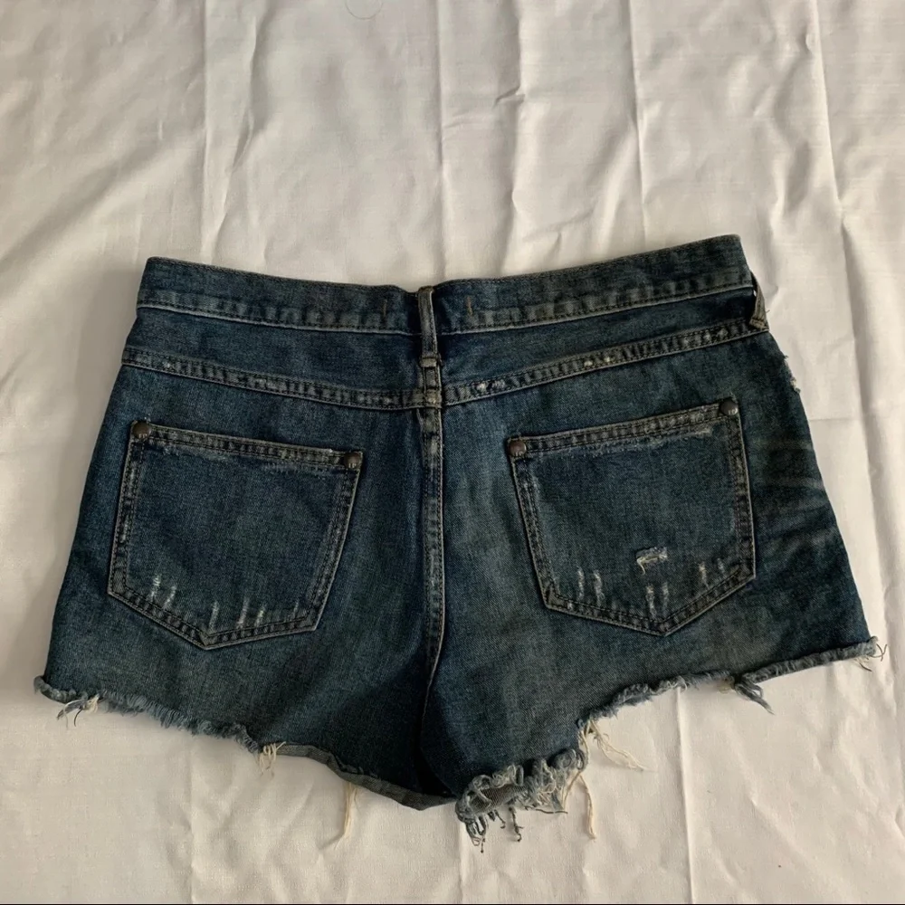 Free People Jean shorts